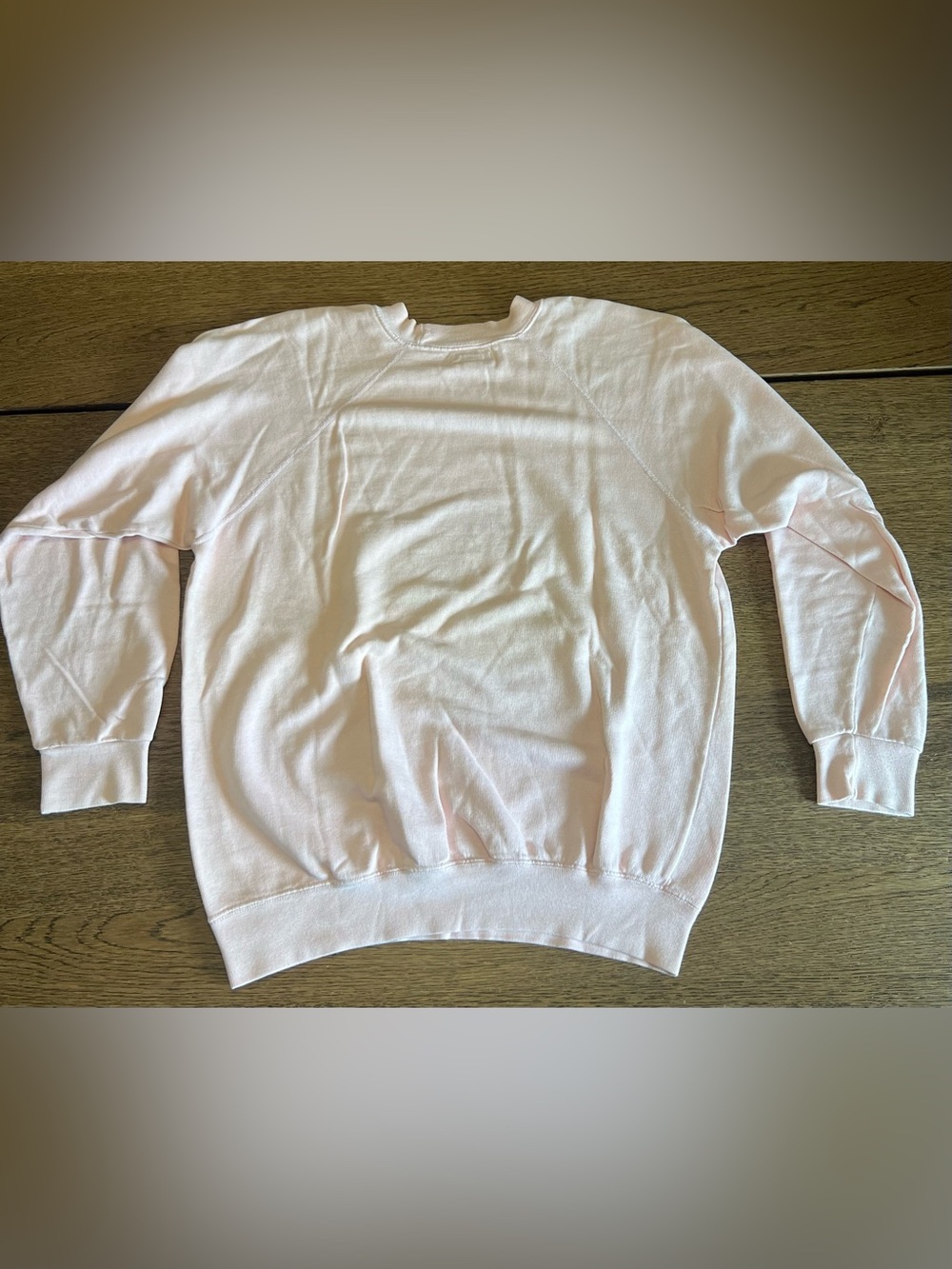 Vintage Michel Bachoz Paris Disney Mickey Minnie Pink Sweatshirt Made France L - Picture 2 of 7
